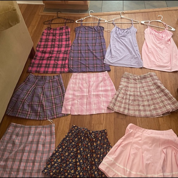 Bundle of 10 Babydoll y2k Pink&Purple - Picture 5 of 6